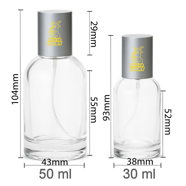 Chai mỹ phẩm thủy tinh